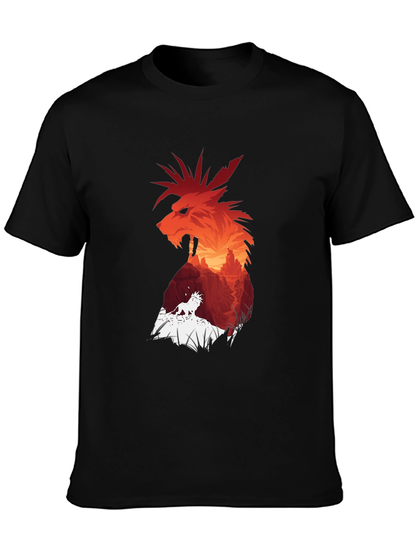 Red XIII T-Shirt - Final Fantasy VII Inspired