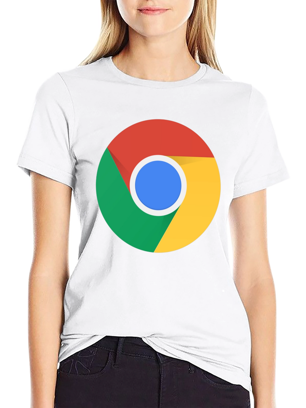 Chrome Logo Black T-Shirt