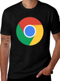 Chrome Logo Black T-Shirt