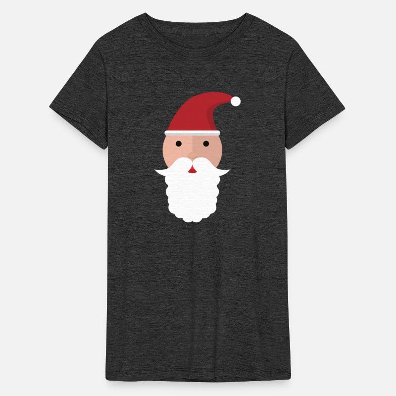Minimalist Santa Claus design