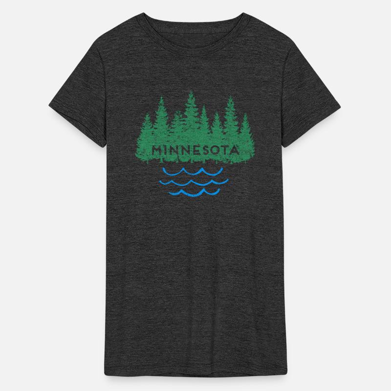 Minnesota Home Trees Lake Nature Outdoors Souvenir