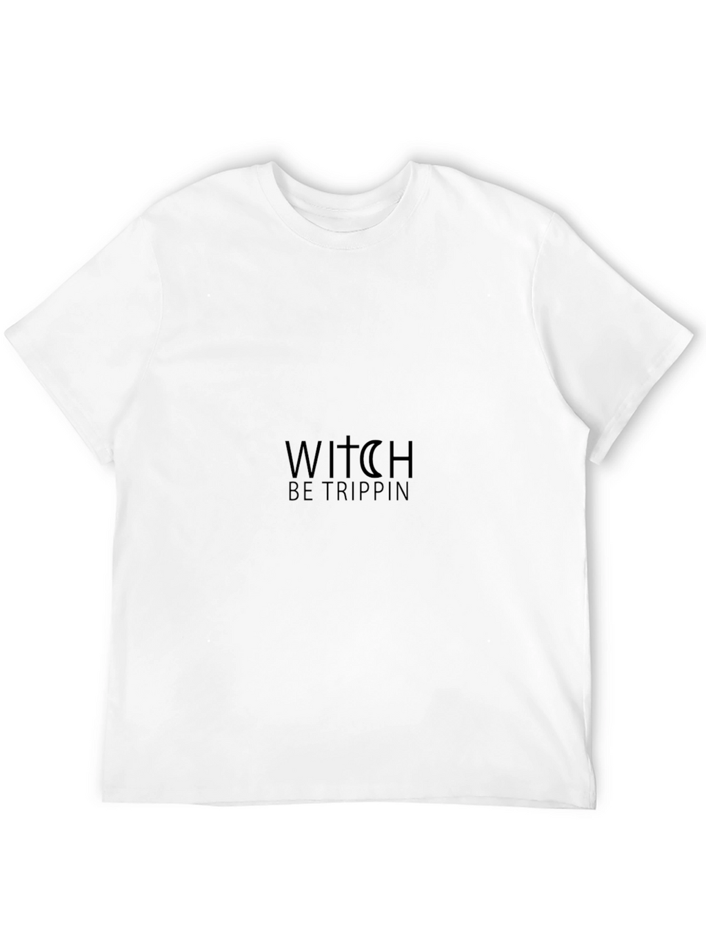 Witch Be Trippin Black Tee