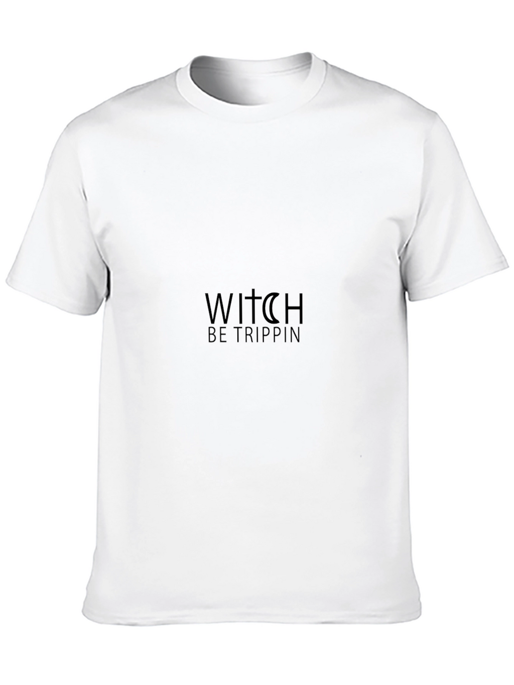 Witch Be Trippin Black Tee