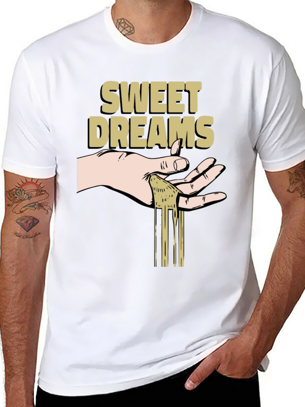 Sweet Dreams Graphic T-Shirt - Black
