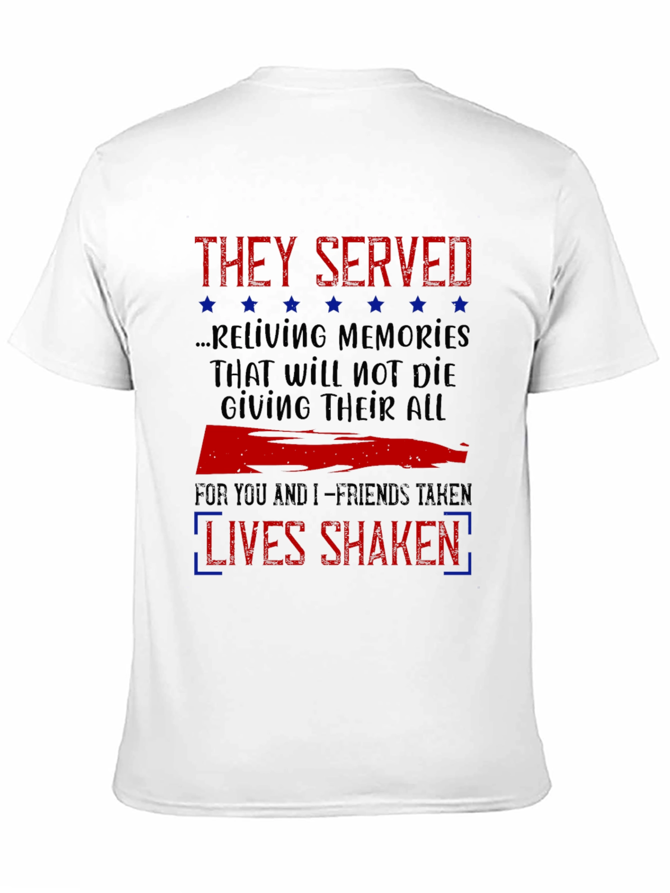 They Served Memorial T-Shirt
