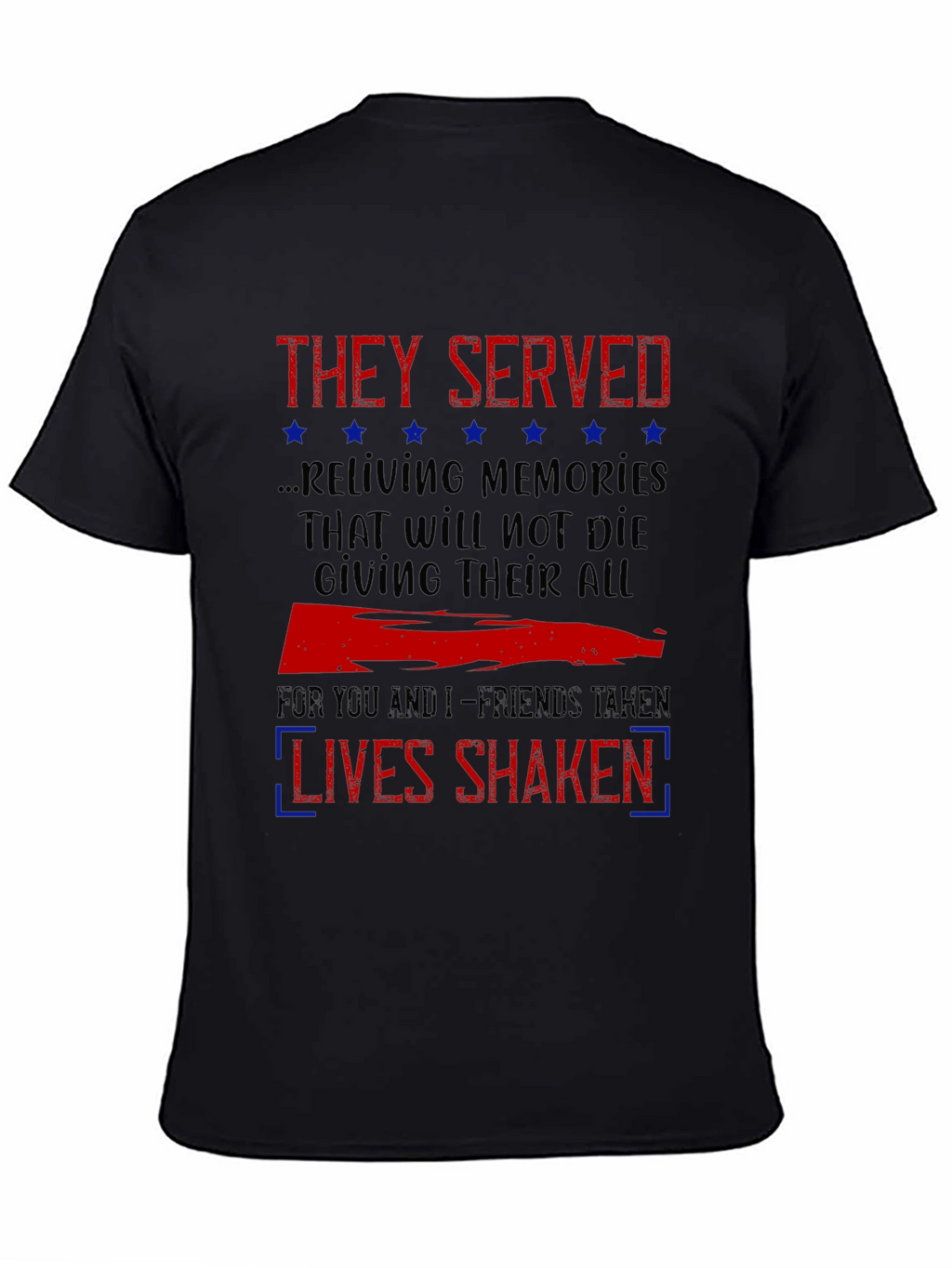 They Served Memorial T-Shirt