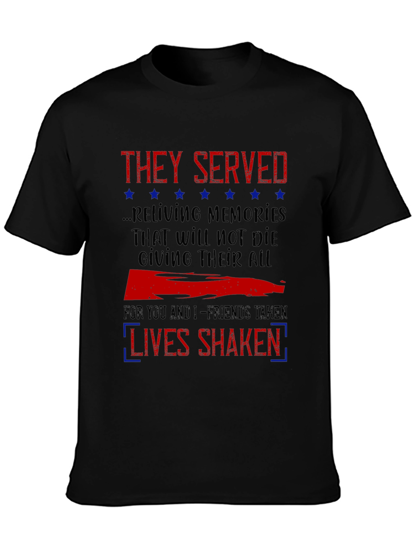 They Served Memorial T-Shirt