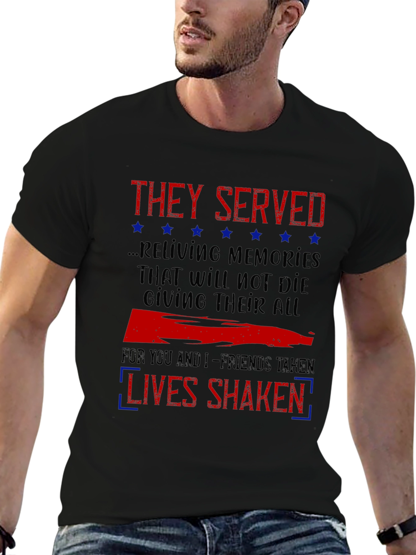 They Served Memorial T-Shirt