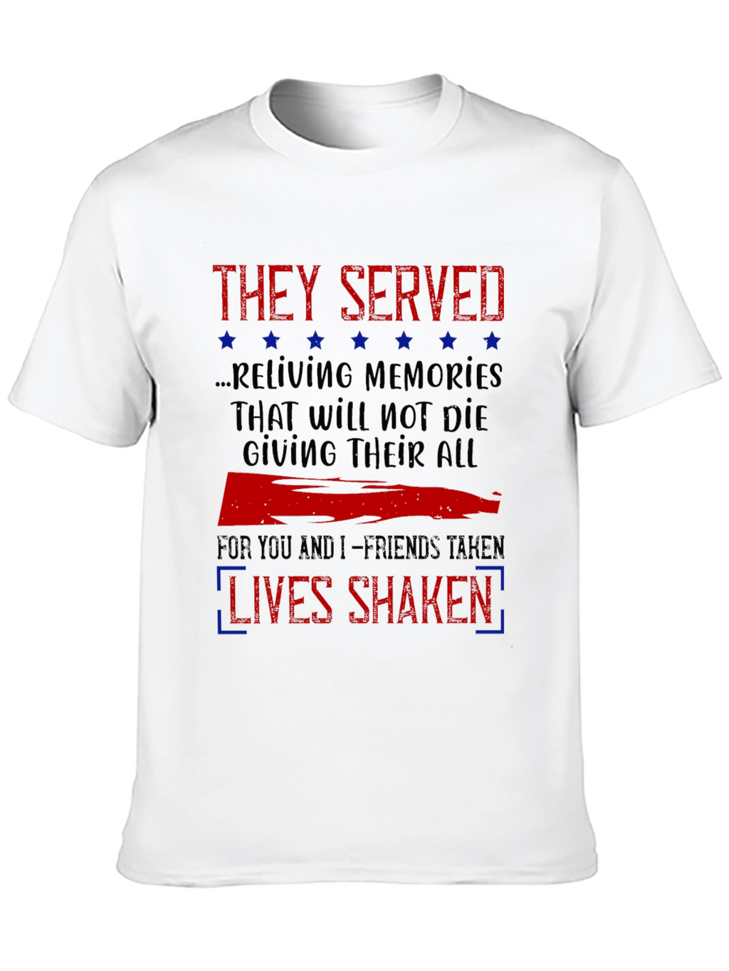 They Served Memorial T-Shirt
