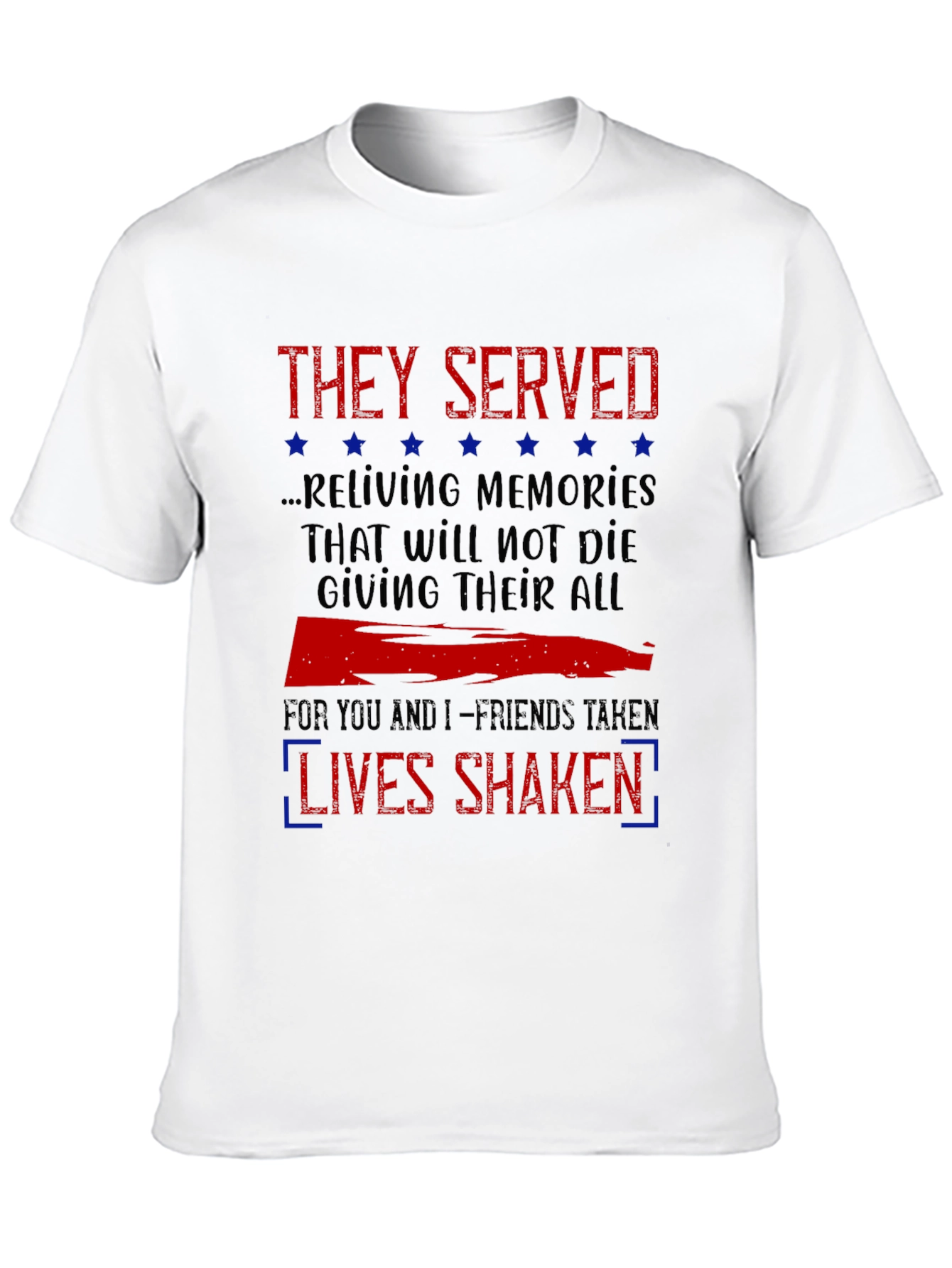 They Served Memorial T-Shirt