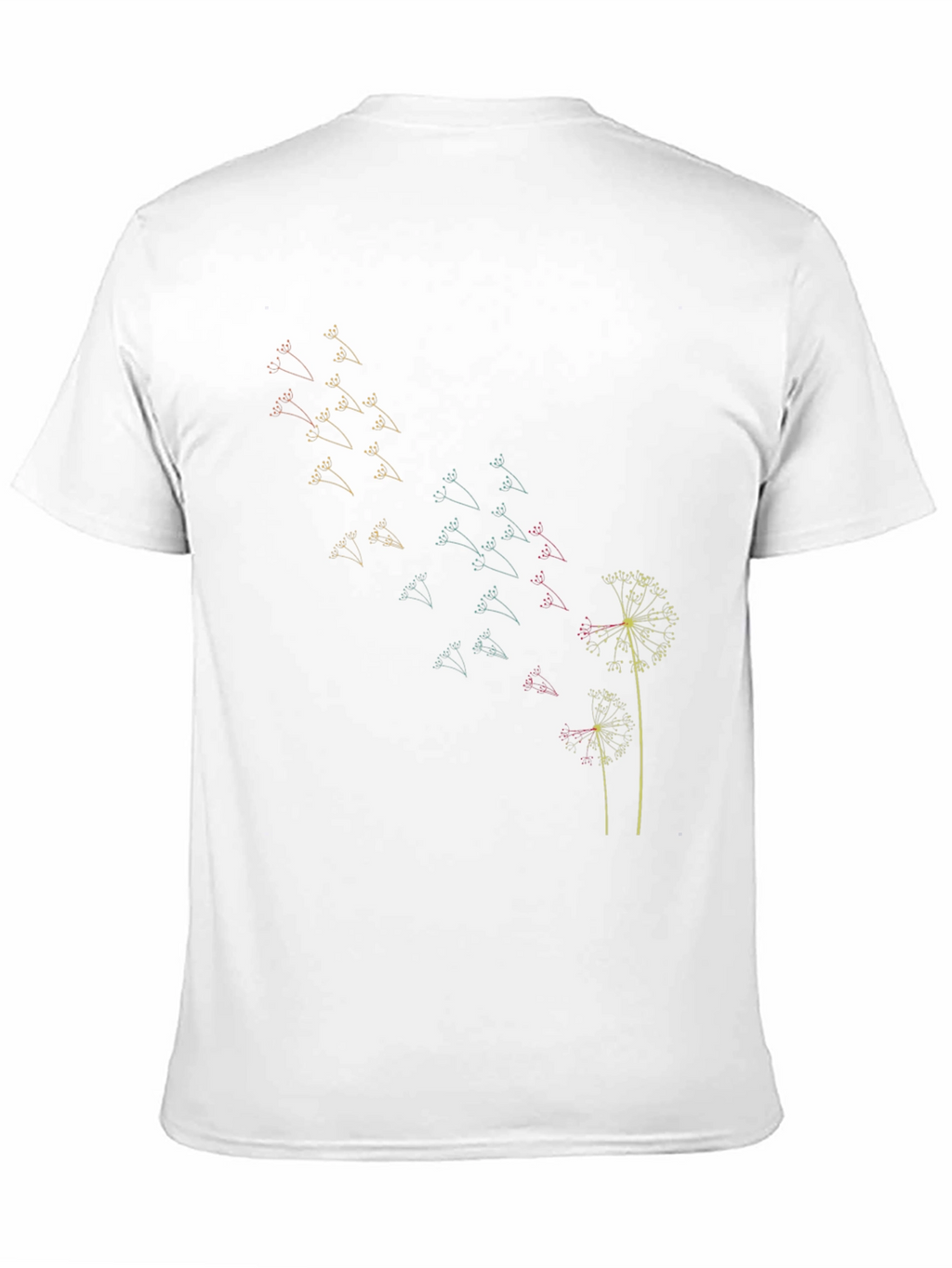 Dandelion Wish Graphic Tee - Soft Cotton Blend Shirt