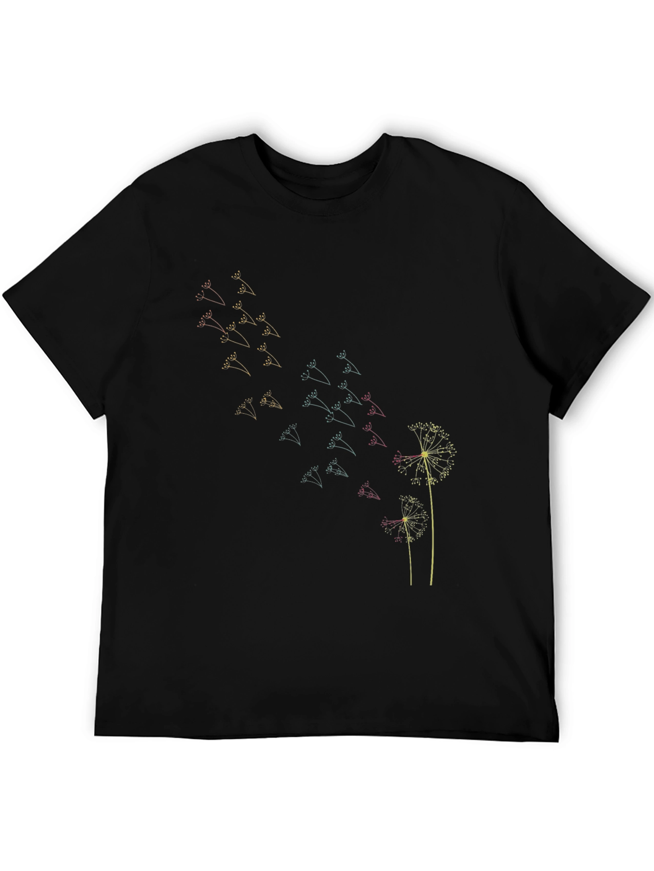 Dandelion Wish Graphic Tee - Soft Cotton Blend Shirt