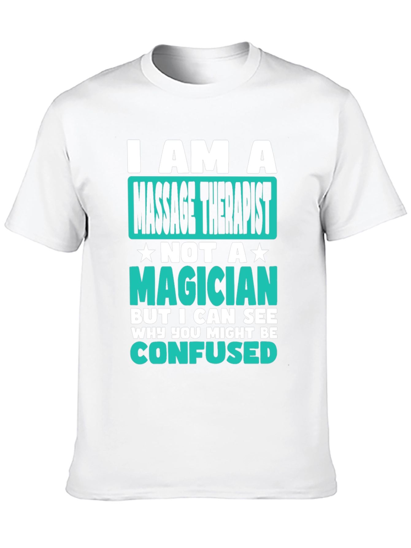 Massage Therapist T-Shirt Funny Magician Gift