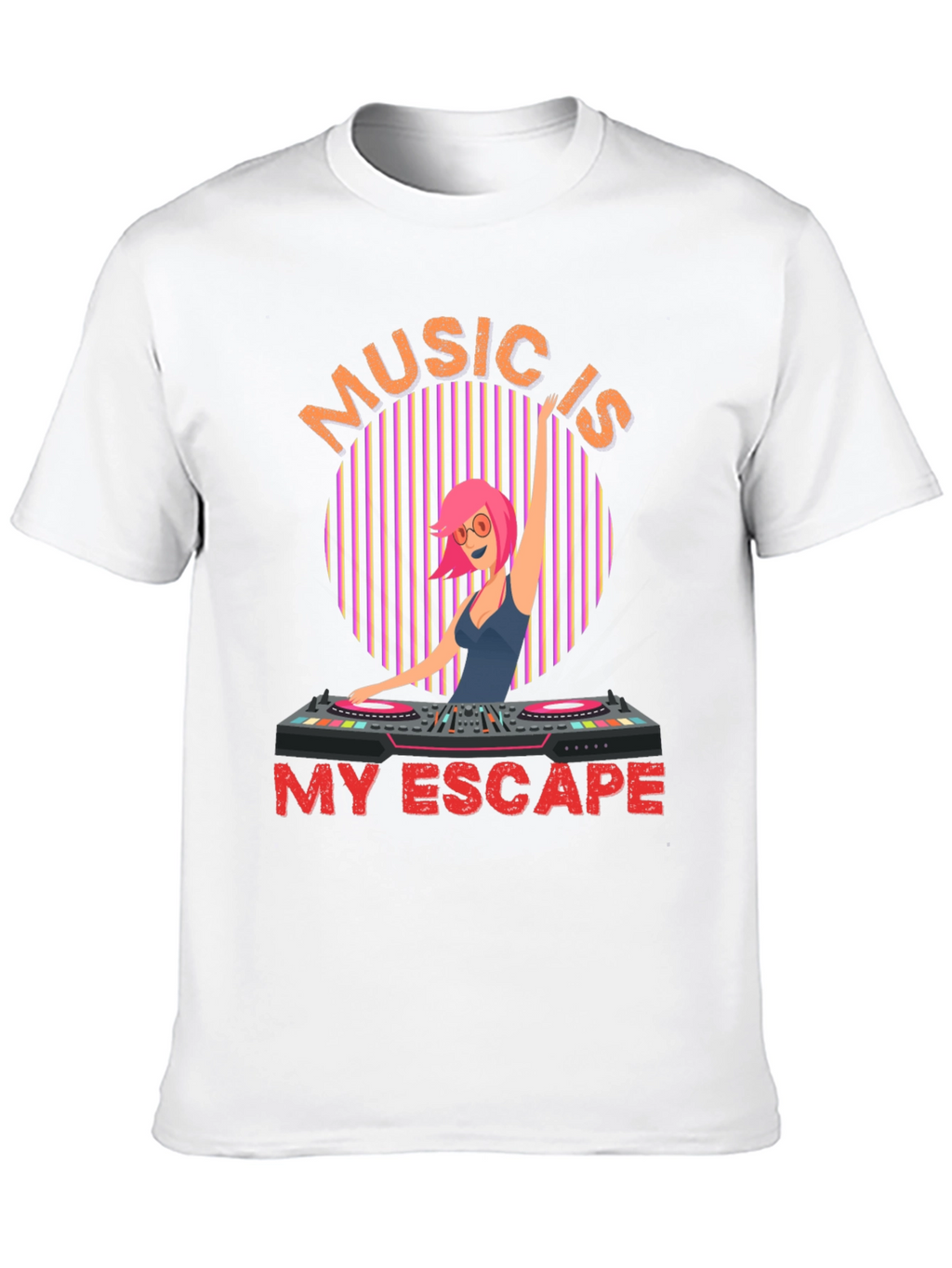 Music is My Escape T-Shirt