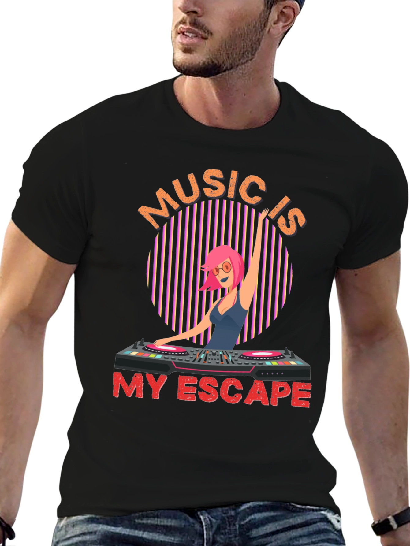 Music is My Escape T-Shirt
