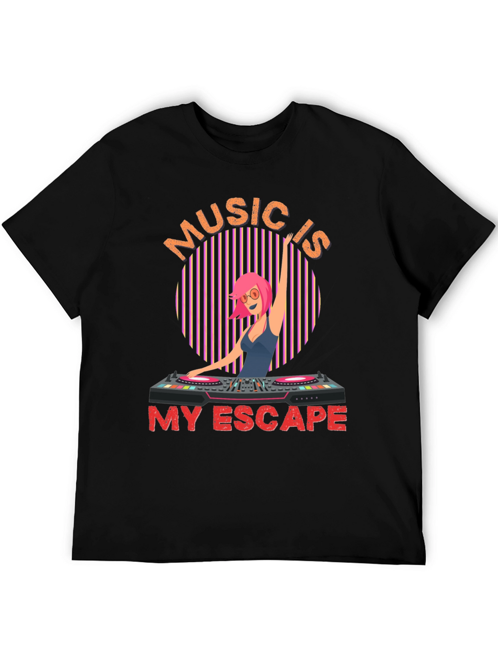 Music is My Escape T-Shirt