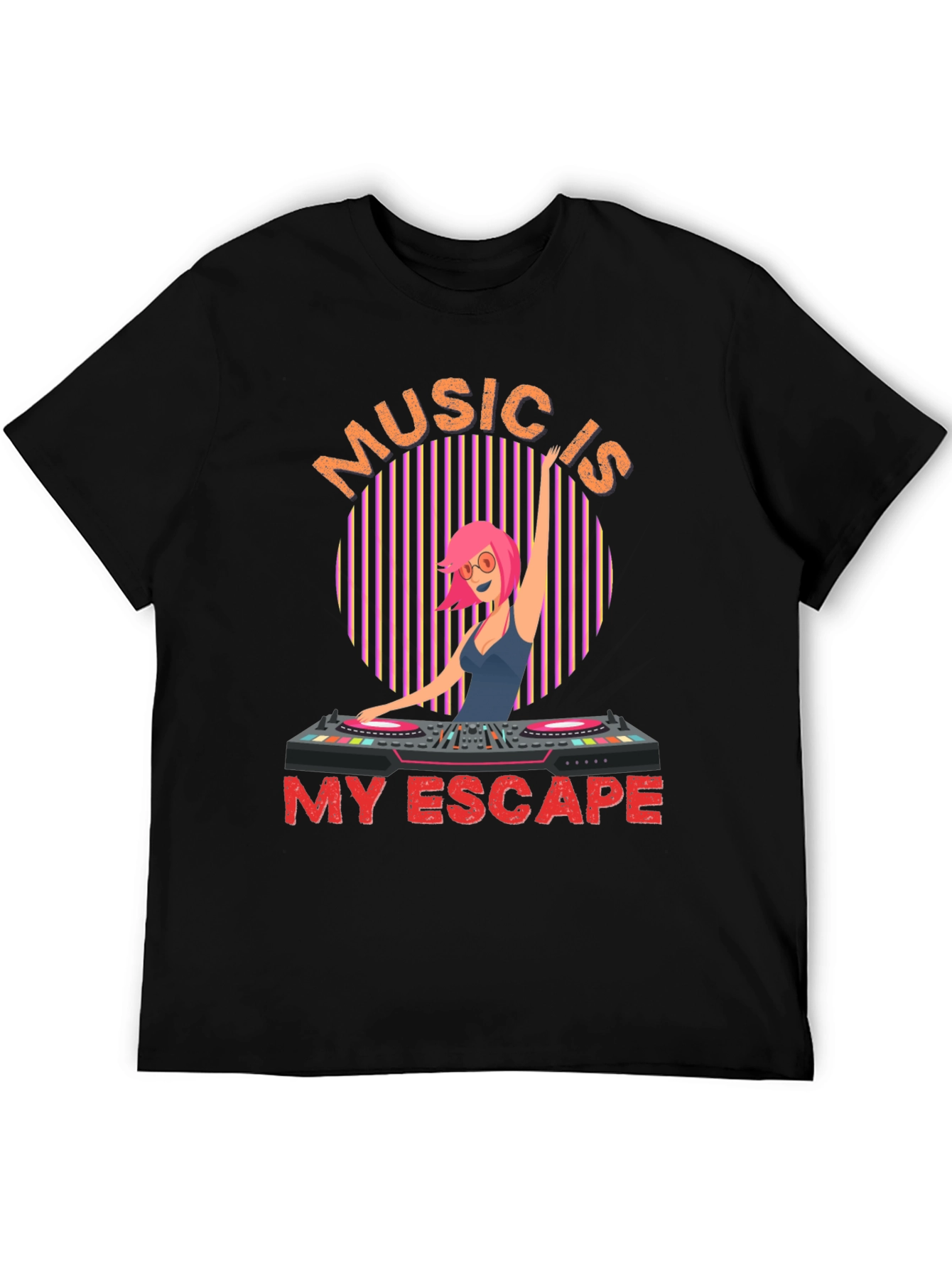 Music is My Escape T-Shirt