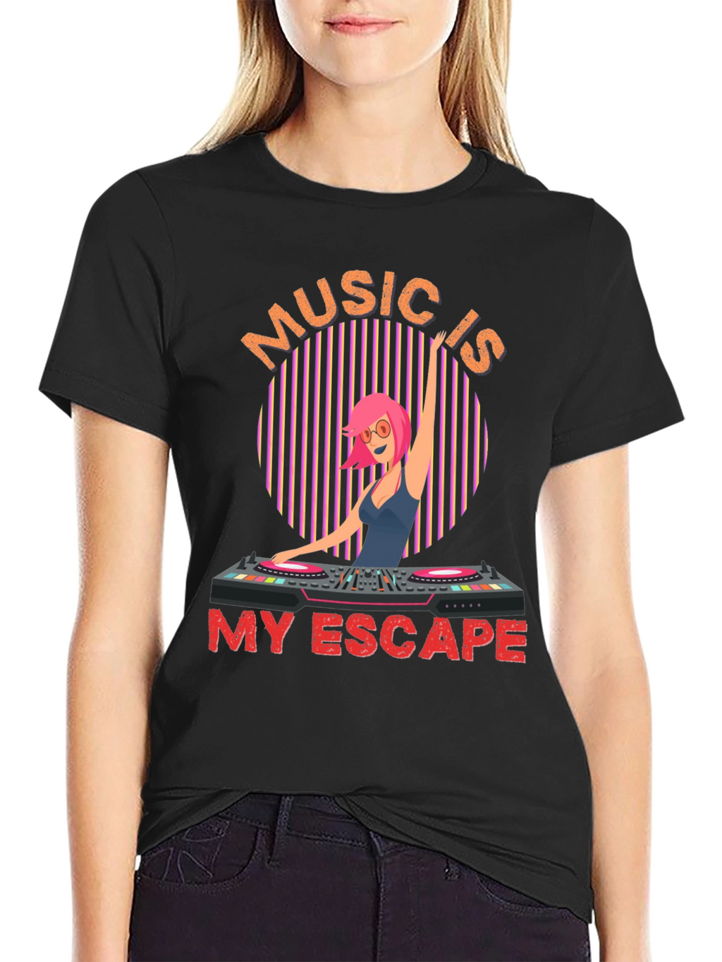Music is My Escape T-Shirt