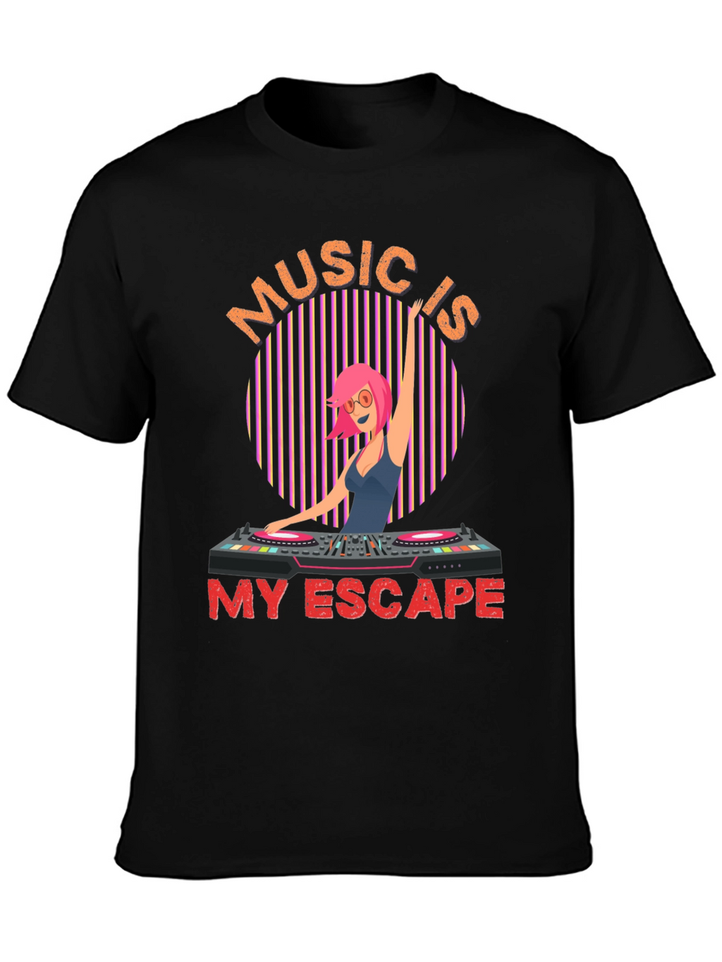 Music is My Escape T-Shirt