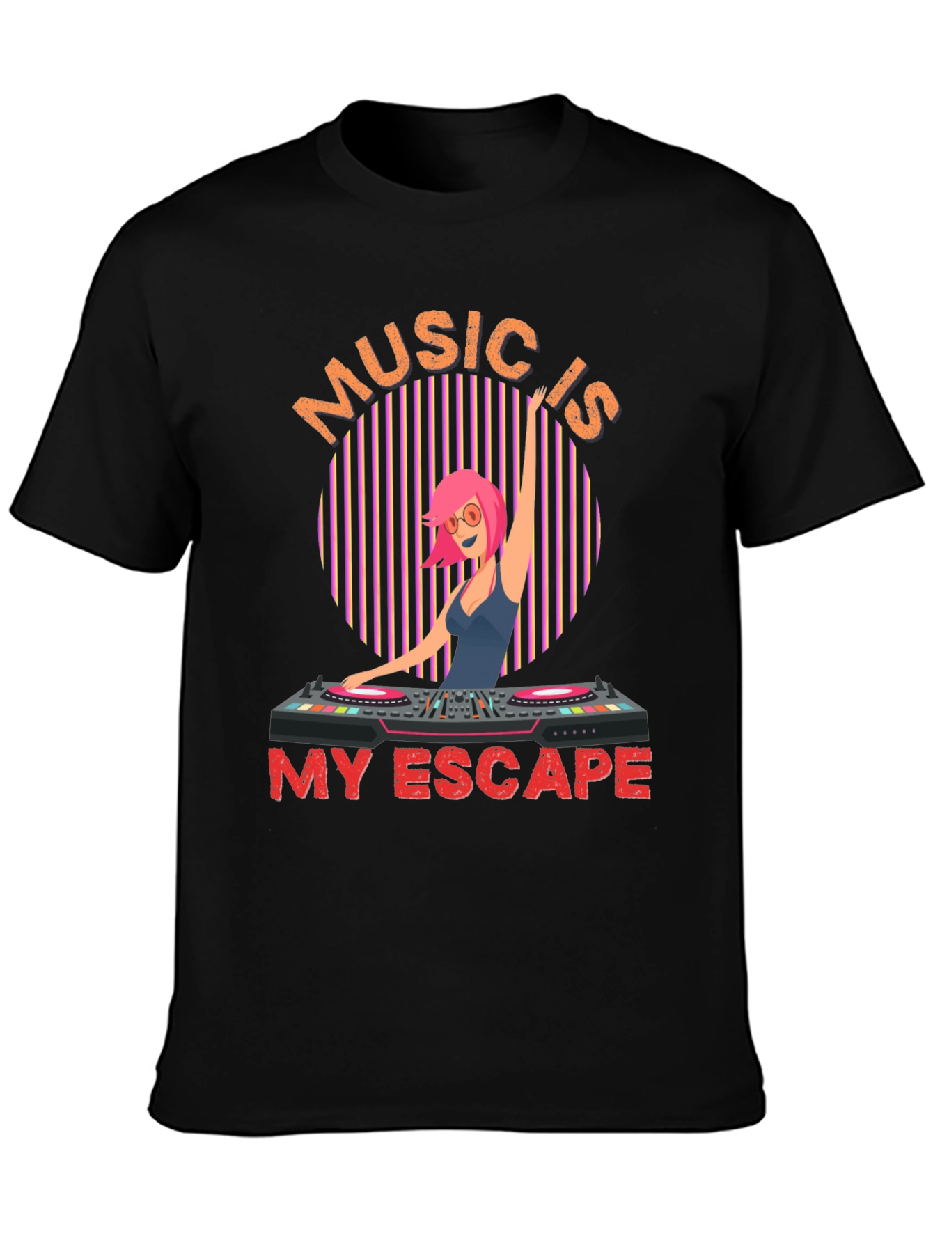 Music is My Escape T-Shirt