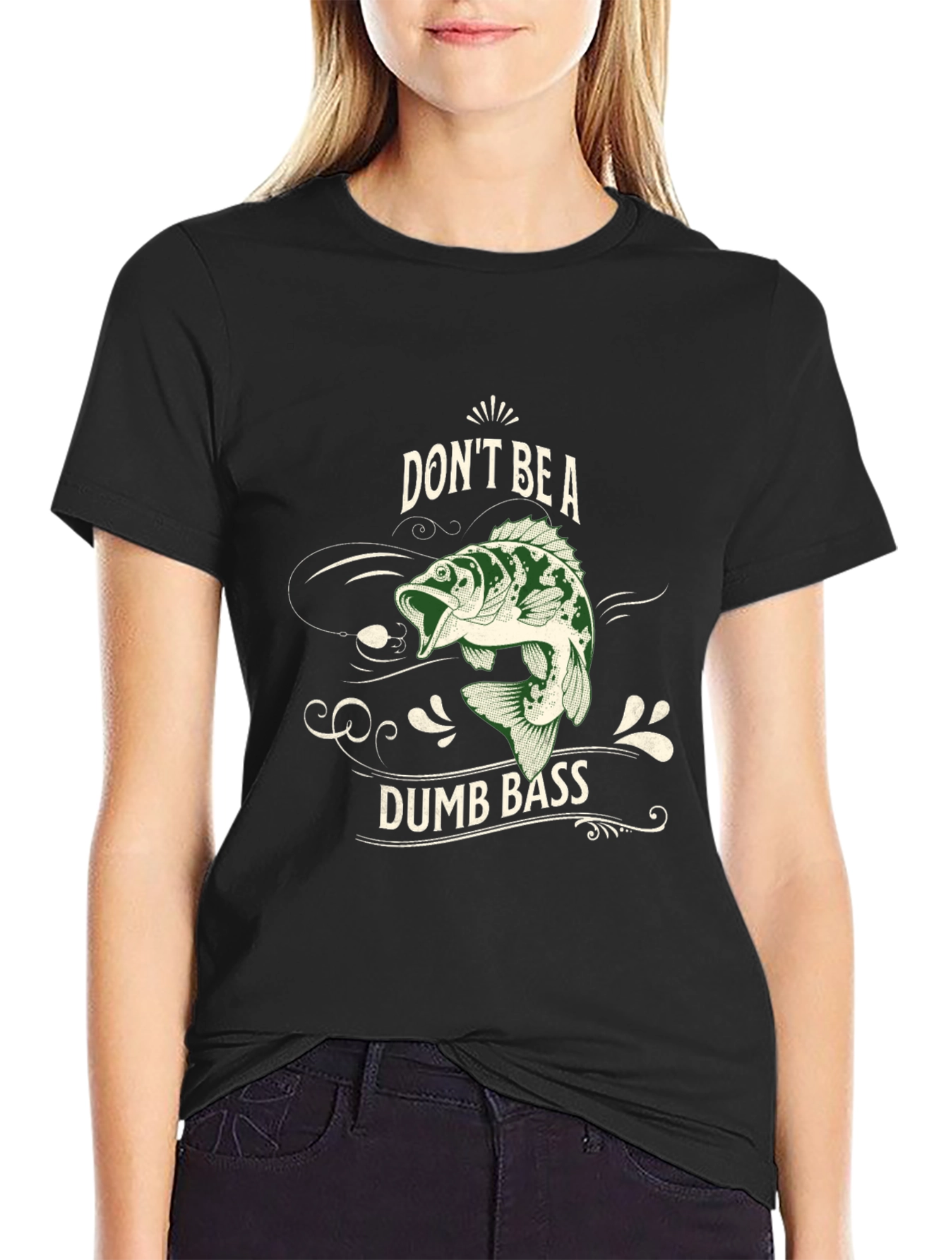 Dont Be A Dumb Bass Fishing T-Shirt