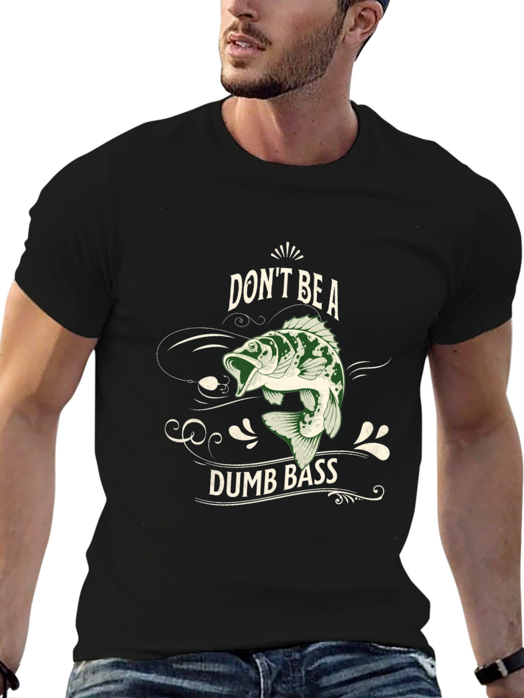 Dont Be A Dumb Bass Fishing T-Shirt