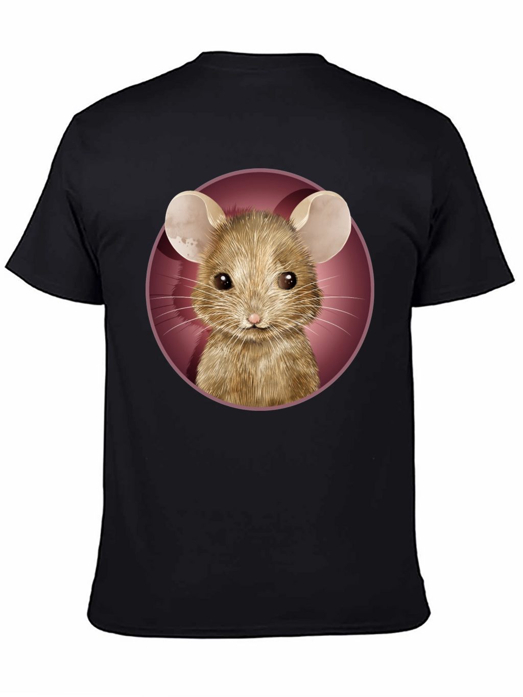 Mouse Graphic Tee - Cute Animal T-Shirt