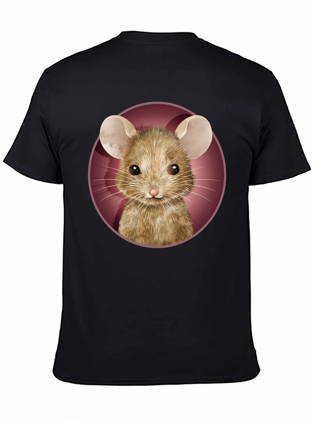 Mouse Graphic Tee - Cute Animal T-Shirt