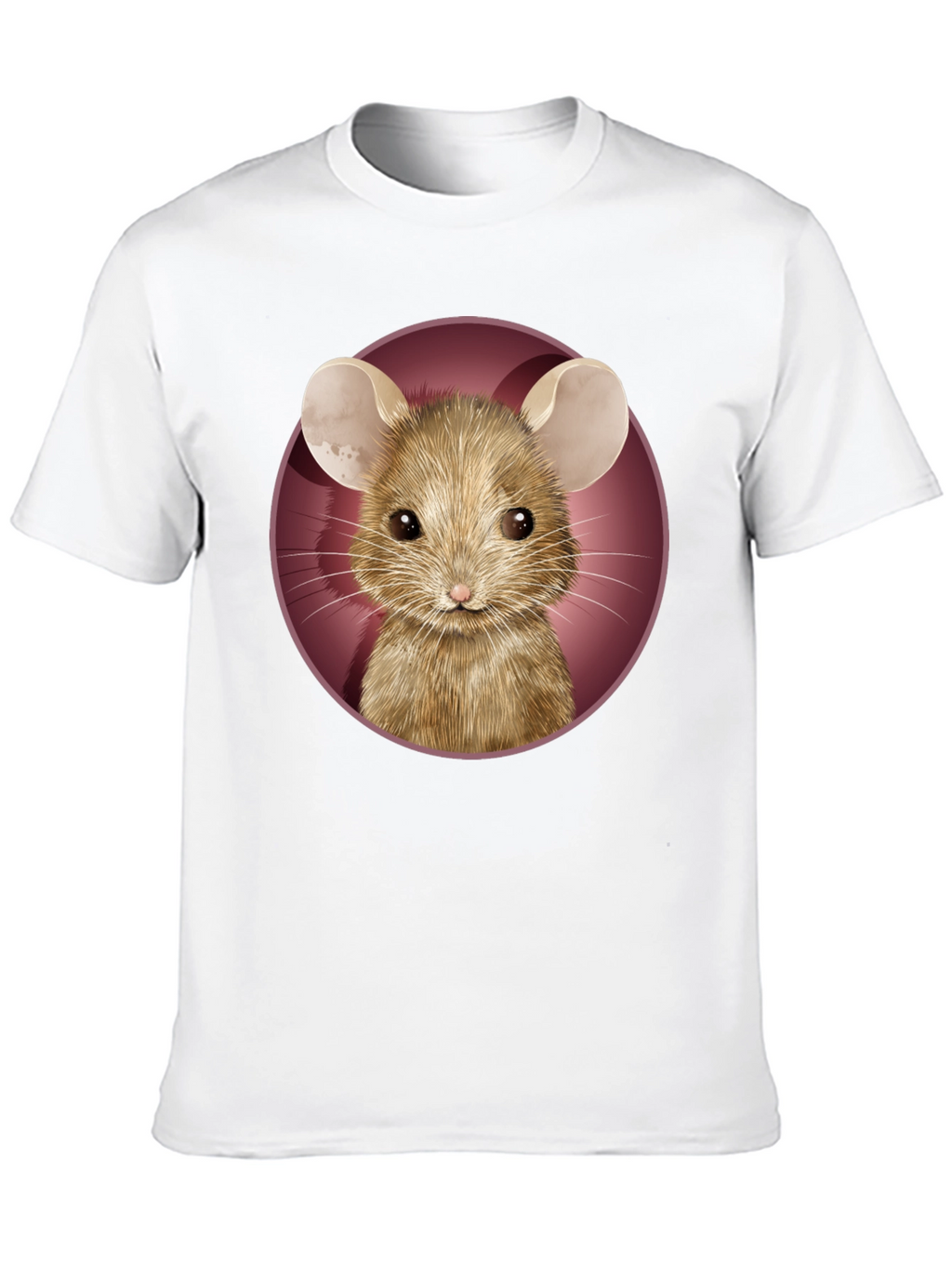 Mouse Graphic Tee - Cute Animal T-Shirt