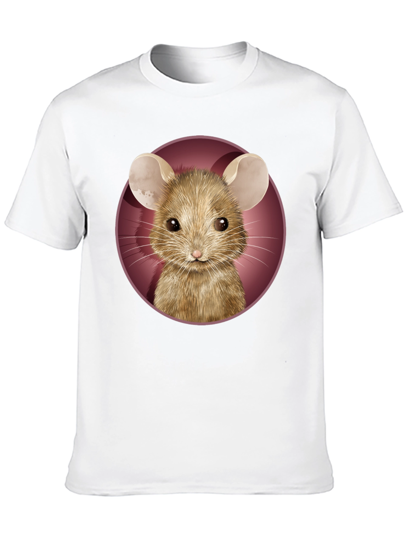 Mouse Graphic Tee - Cute Animal T-Shirt