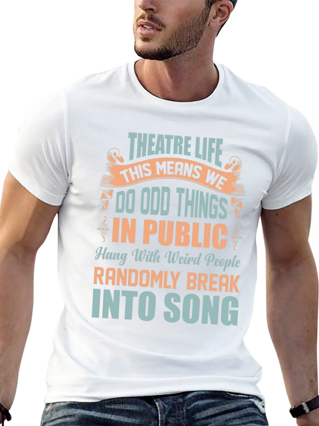 Theatre Life Graphic T-Shirt