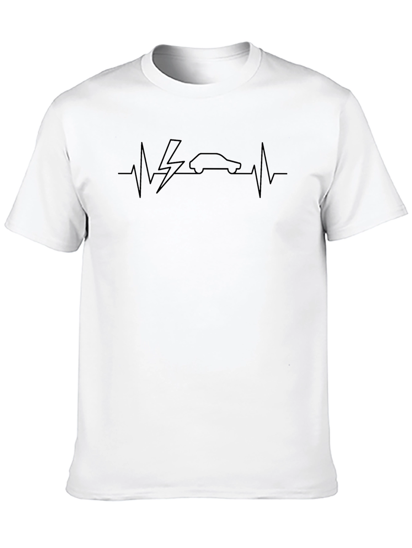 Electric Car Heartbeat T-Shirt