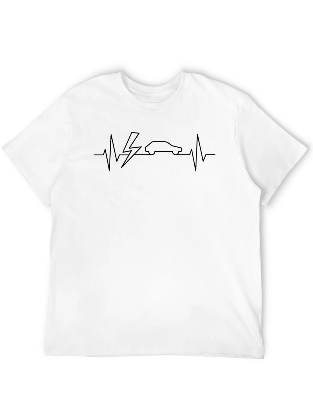 Electric Car Heartbeat T-Shirt