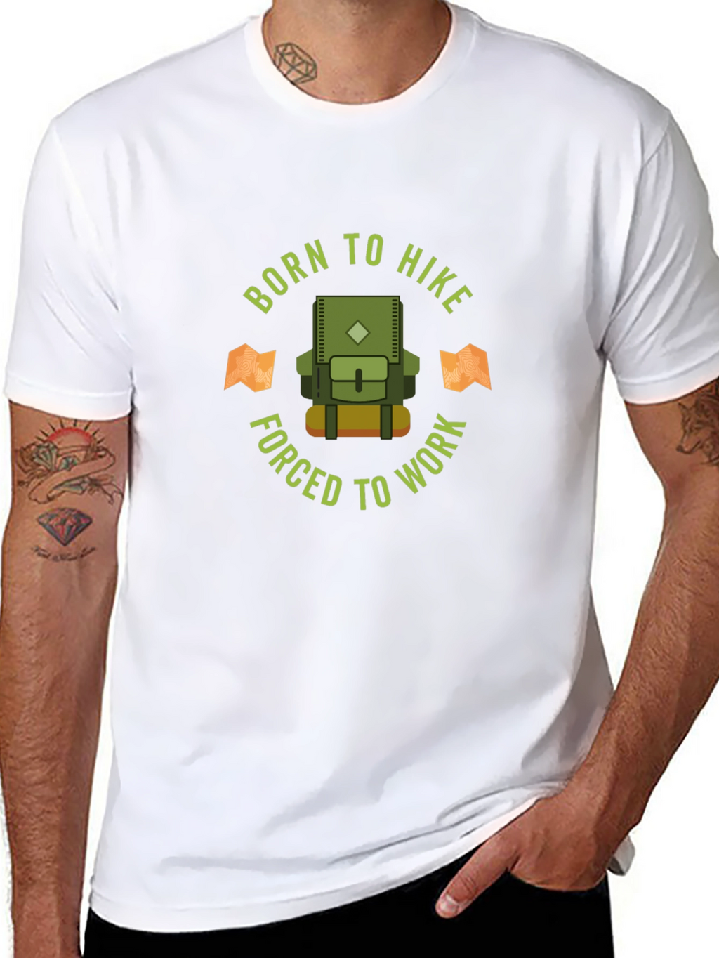 Born to Hike Graphic T-Shirt