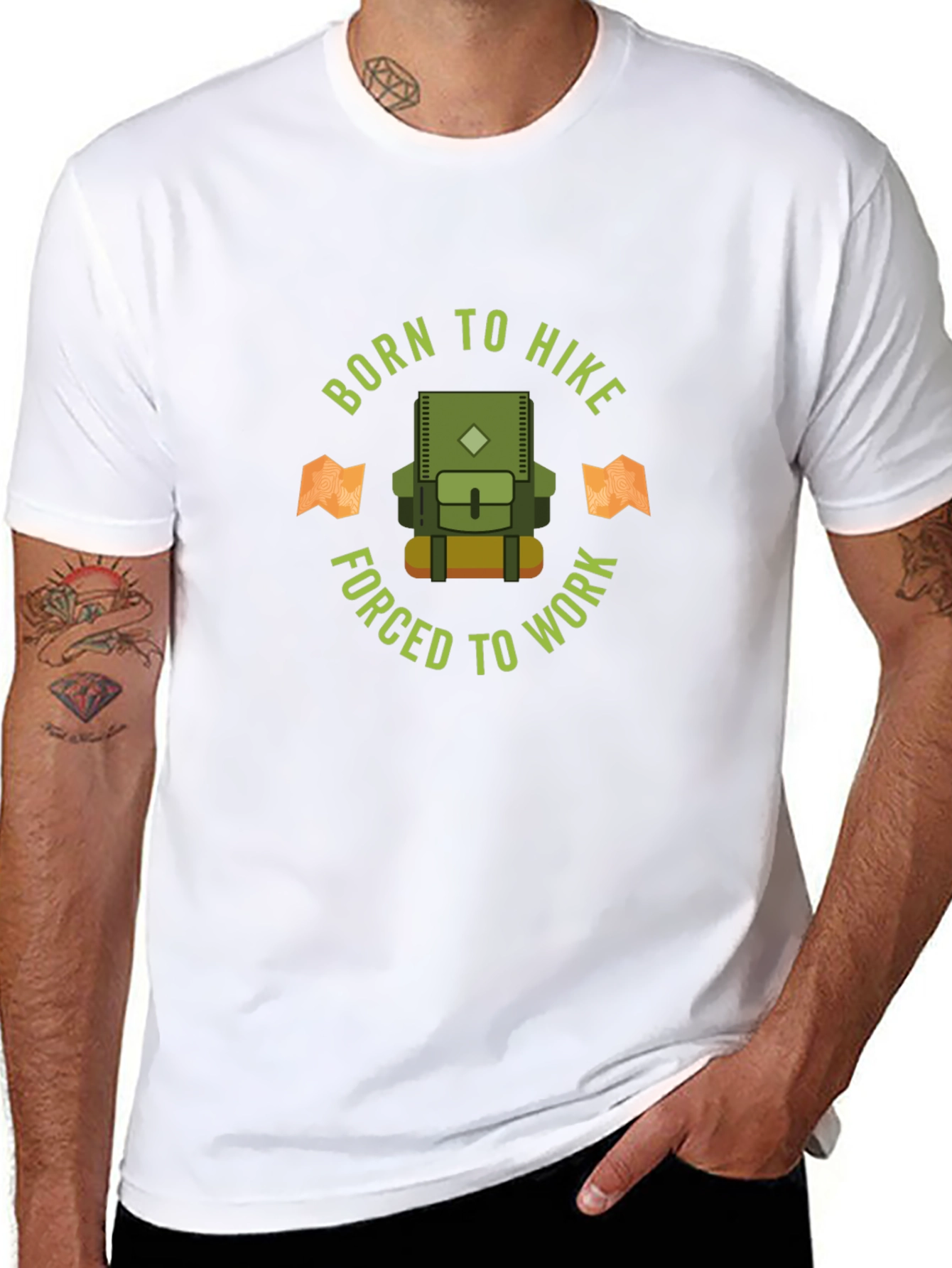 Born to Hike Graphic T-Shirt