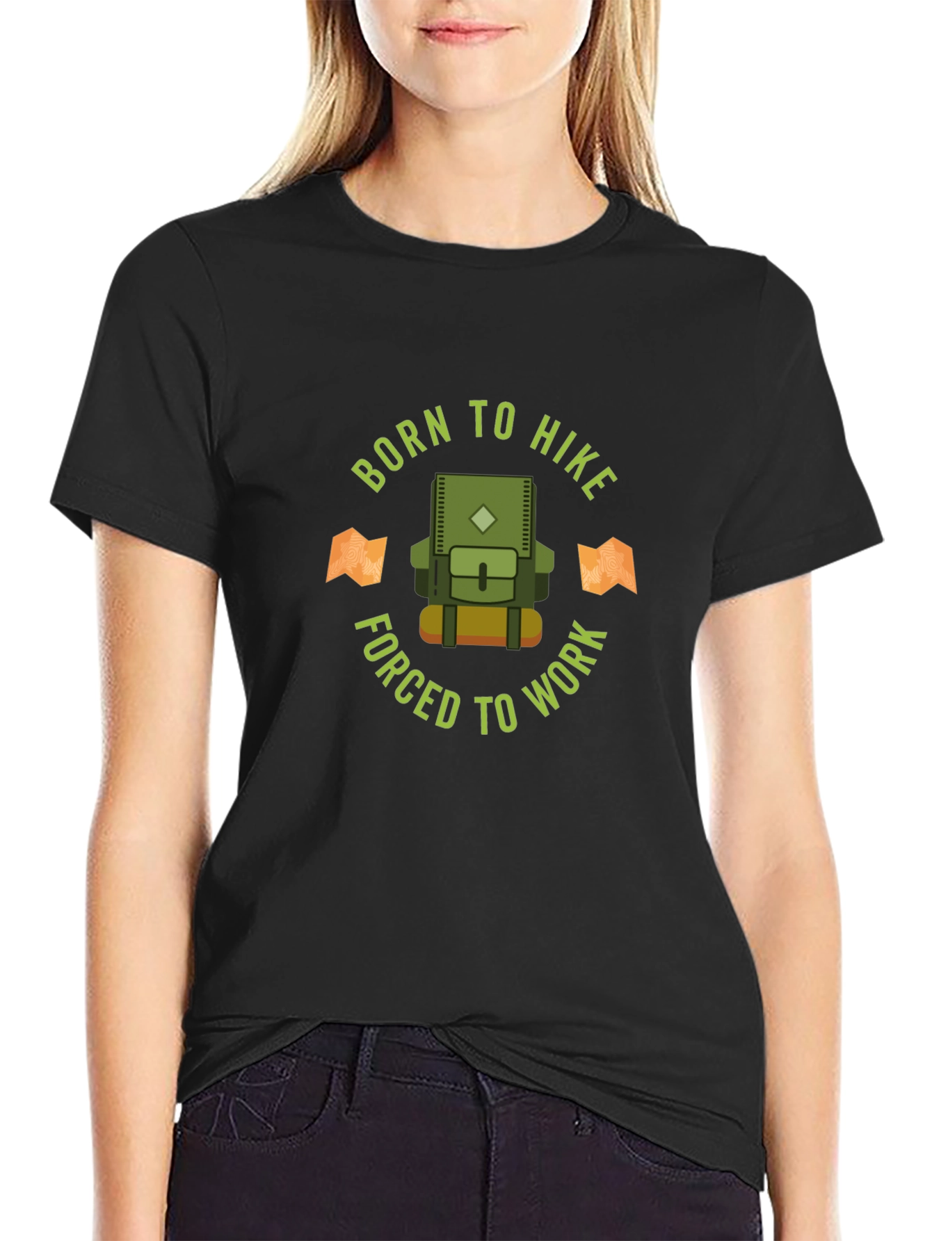 Born to Hike Graphic T-Shirt