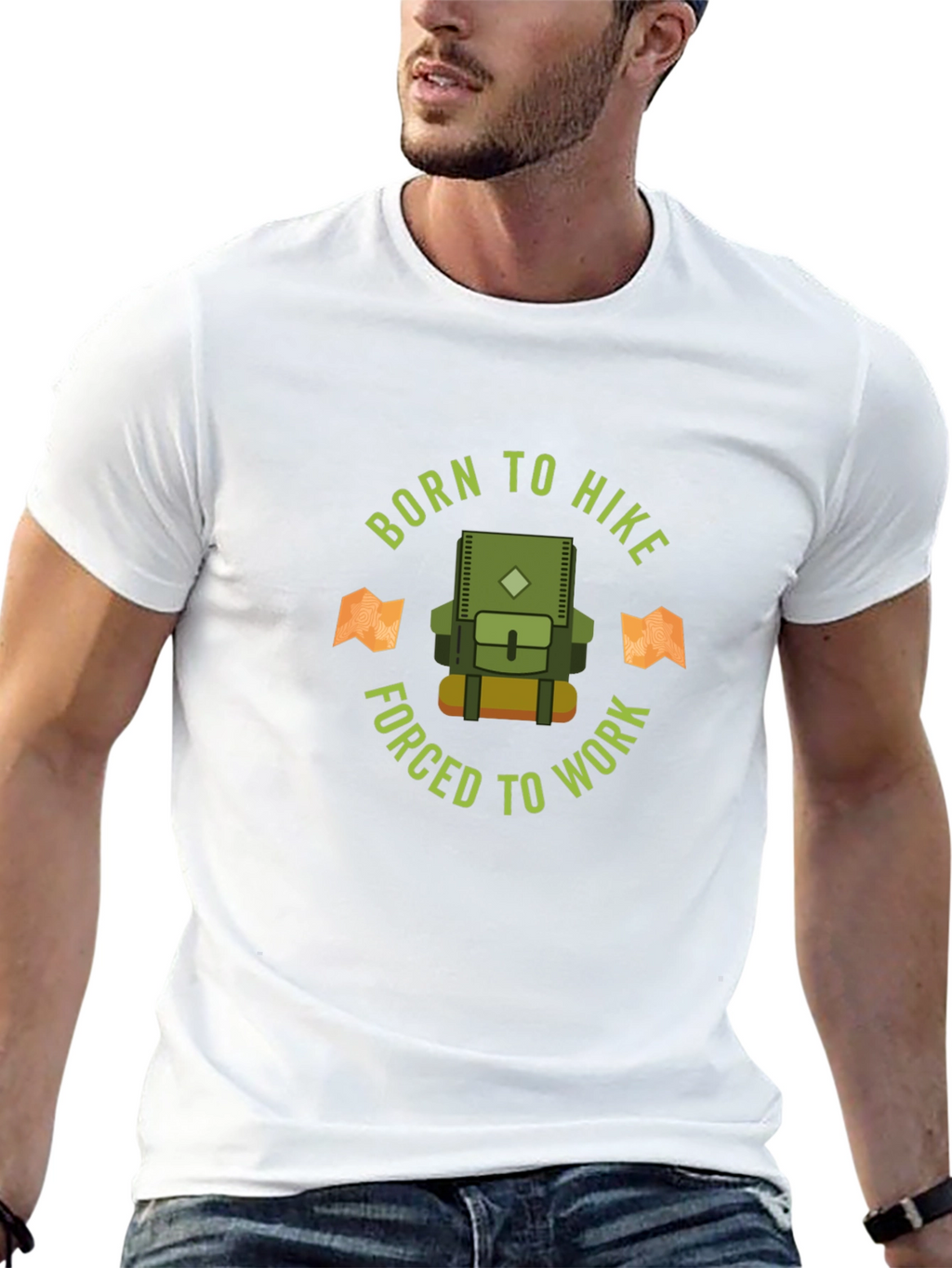 Born to Hike Graphic T-Shirt