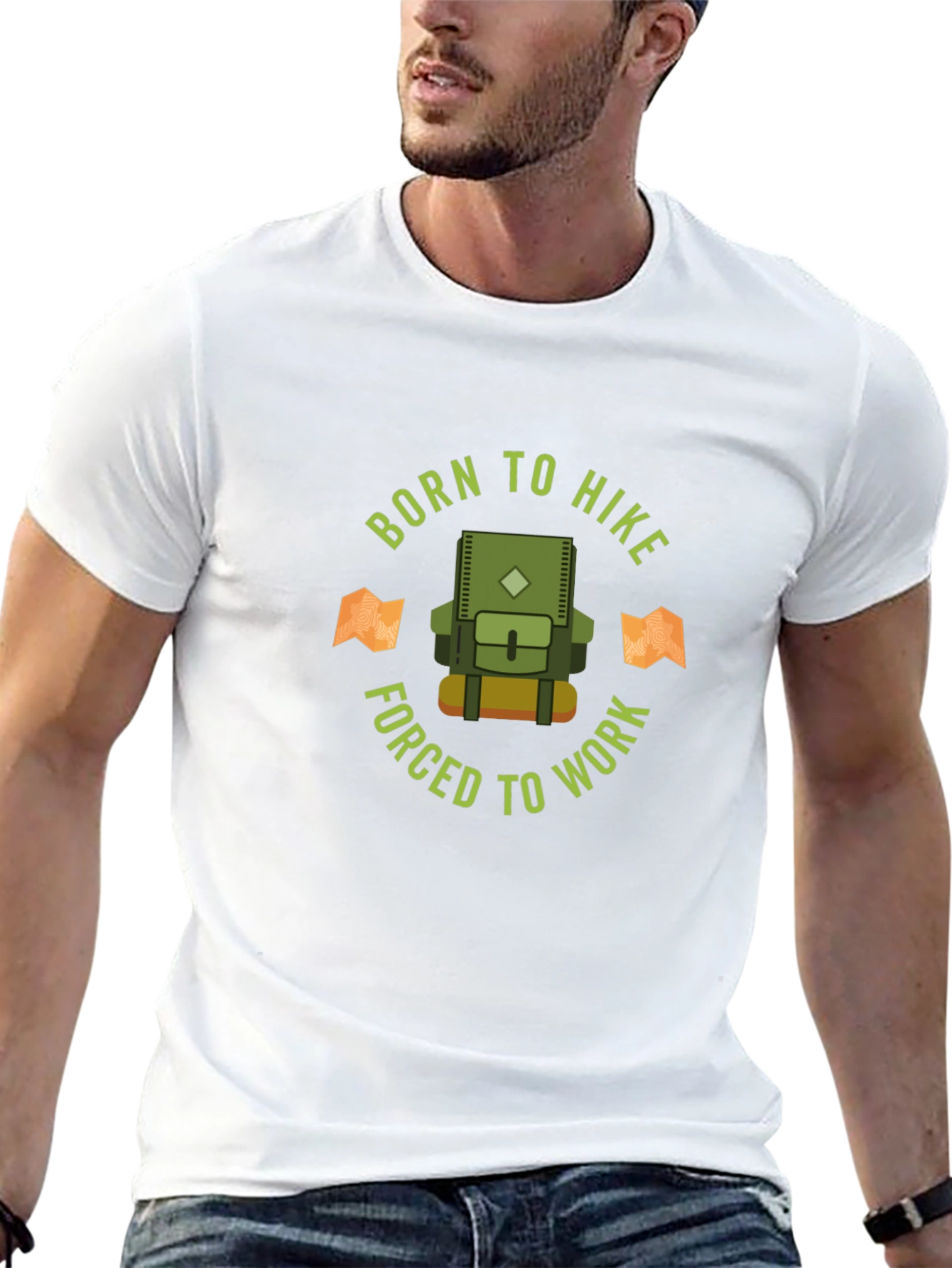 Born to Hike Graphic T-Shirt