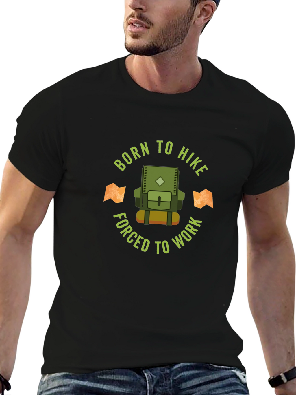 Born to Hike Graphic T-Shirt