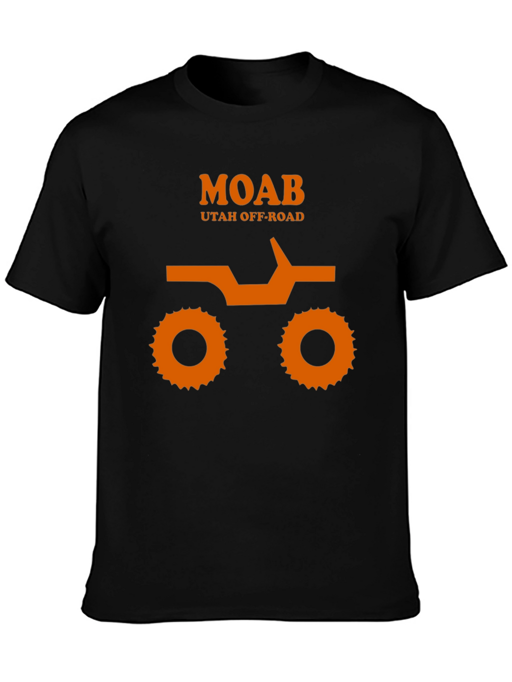 MOAB Utah Off-Road Black Graphic Tee