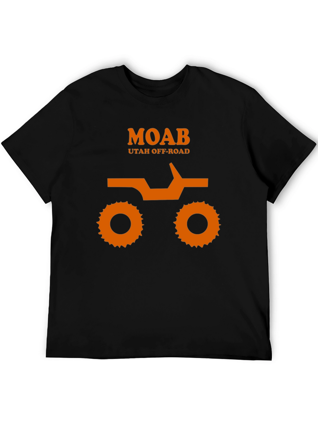 MOAB Utah Off-Road Black Graphic Tee