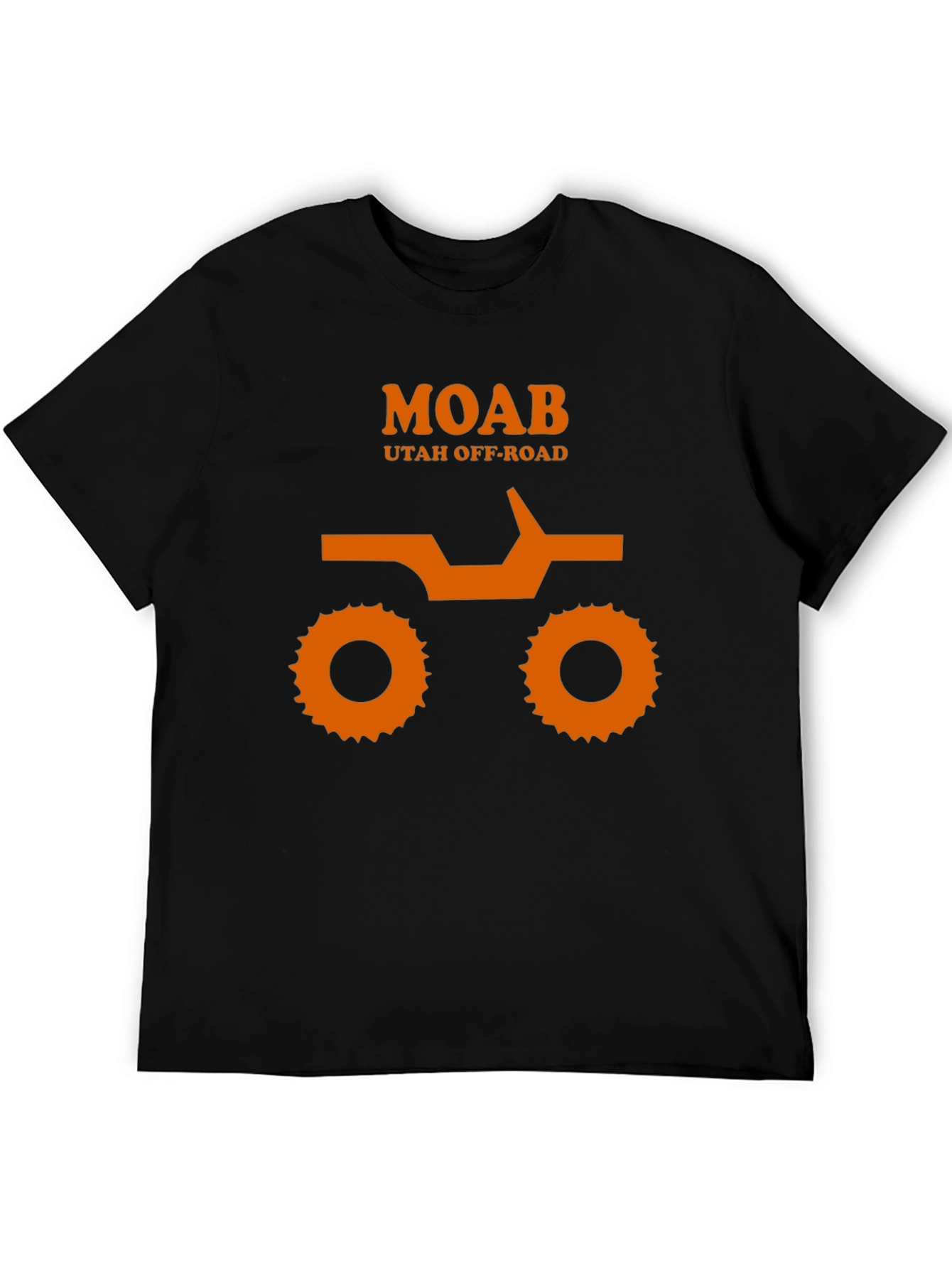 MOAB Utah Off-Road Black Graphic Tee