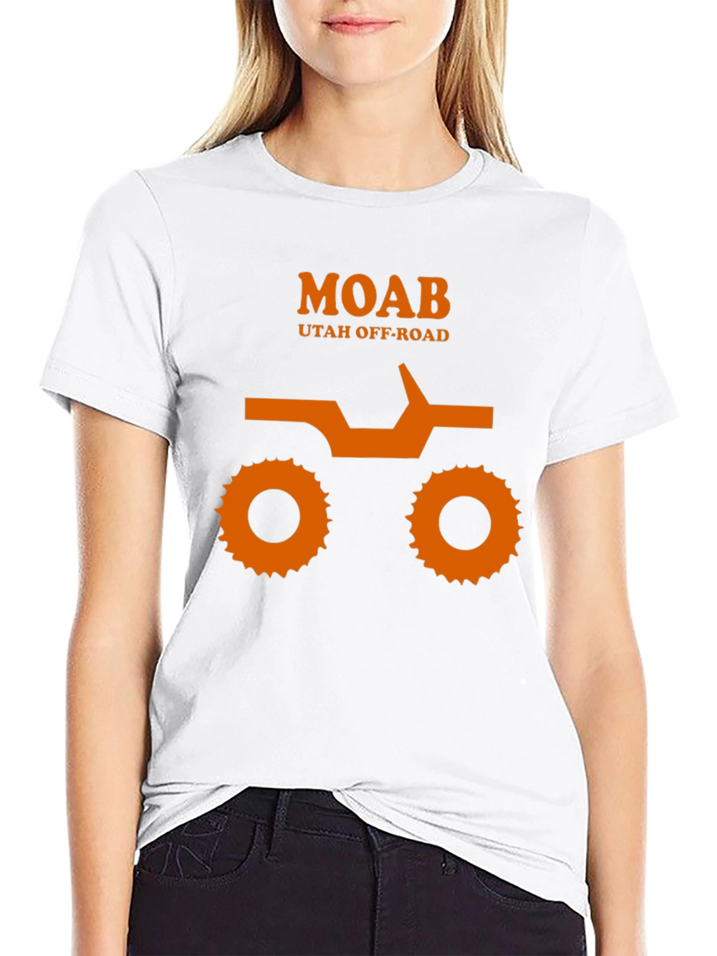 MOAB Utah Off-Road Black Graphic Tee