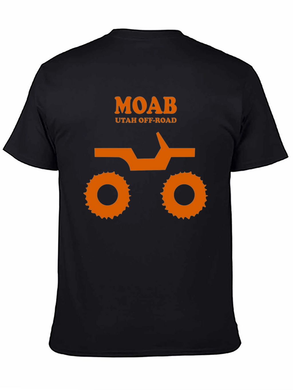 MOAB Utah Off-Road Black Graphic Tee