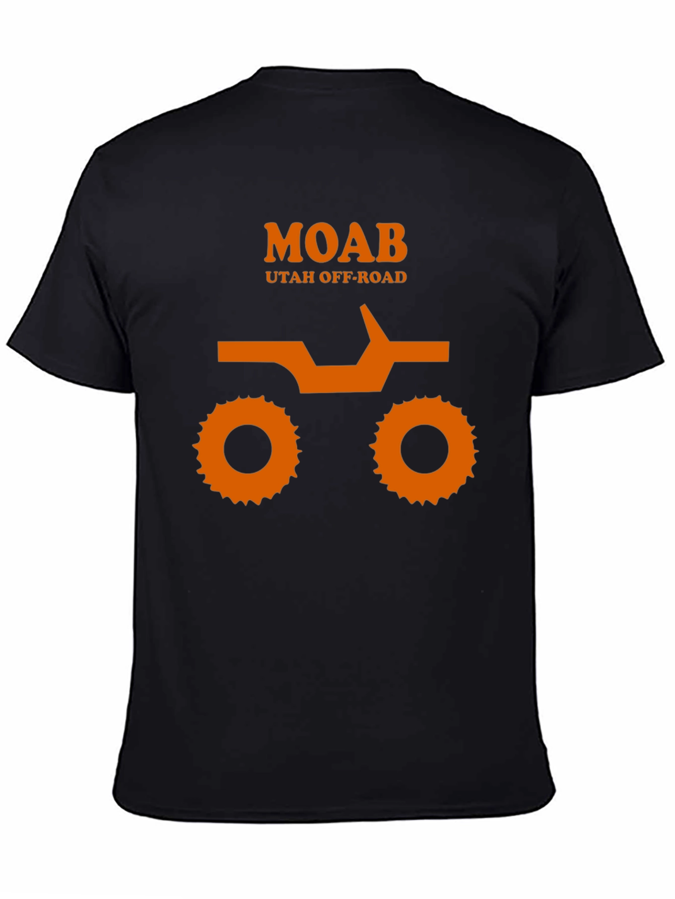 MOAB Utah Off-Road Black Graphic Tee