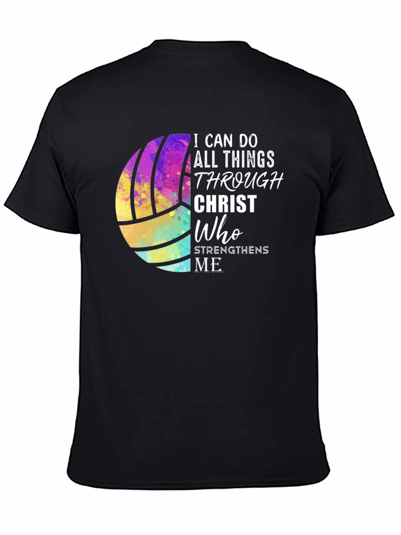 Volleyball Christian Graphic Tee