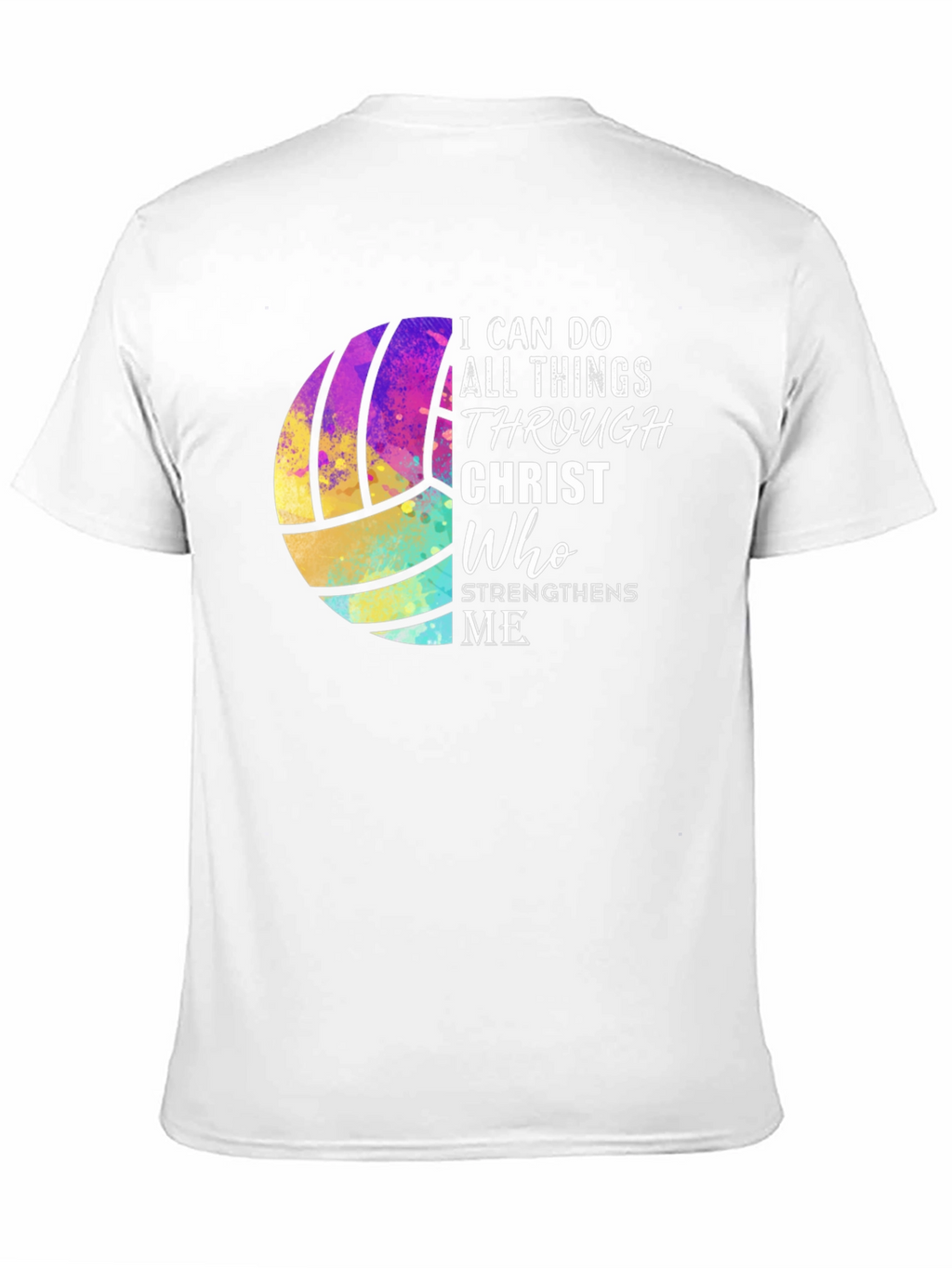 Volleyball Christian Graphic Tee