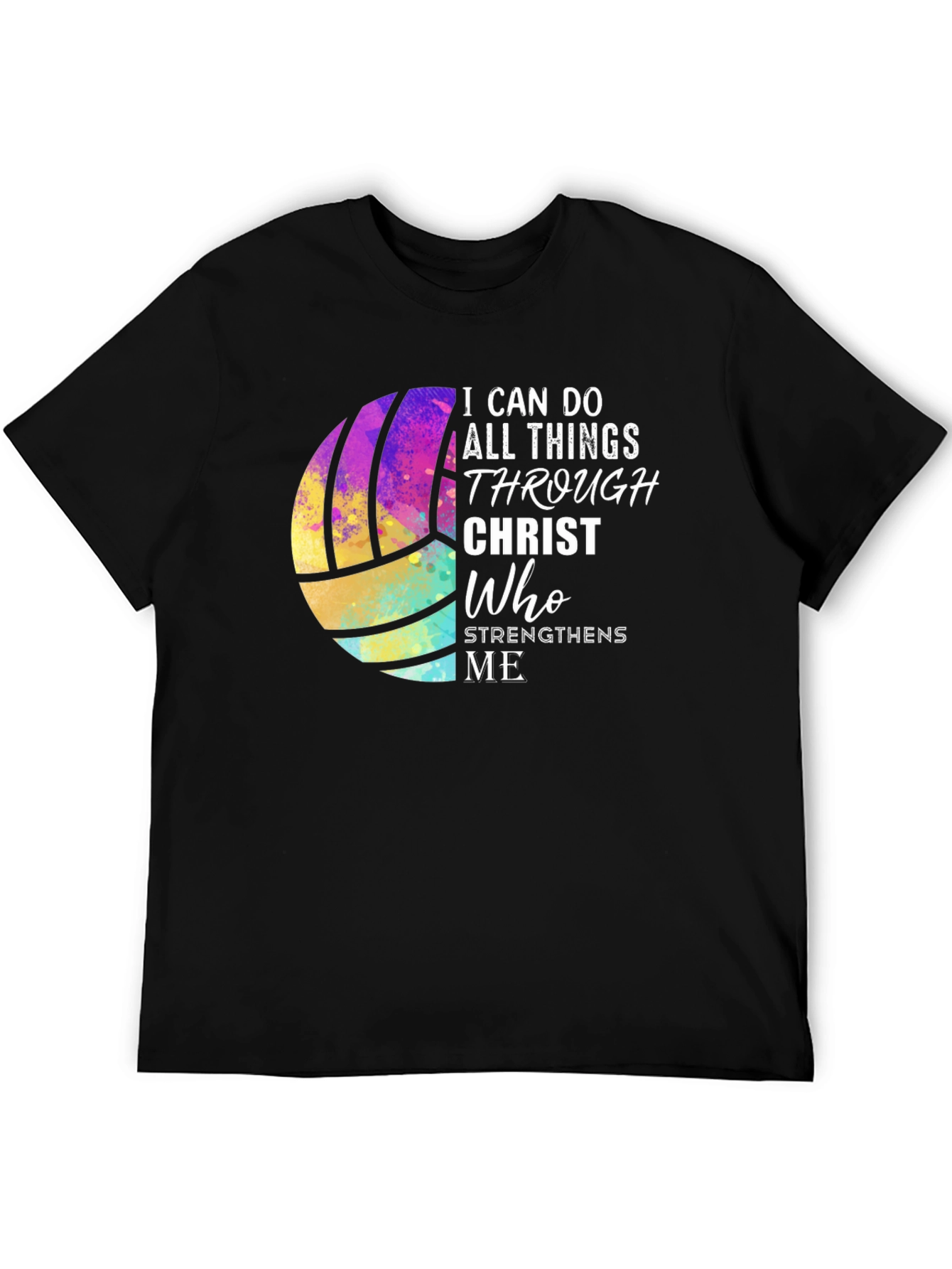 Volleyball Christian Graphic Tee