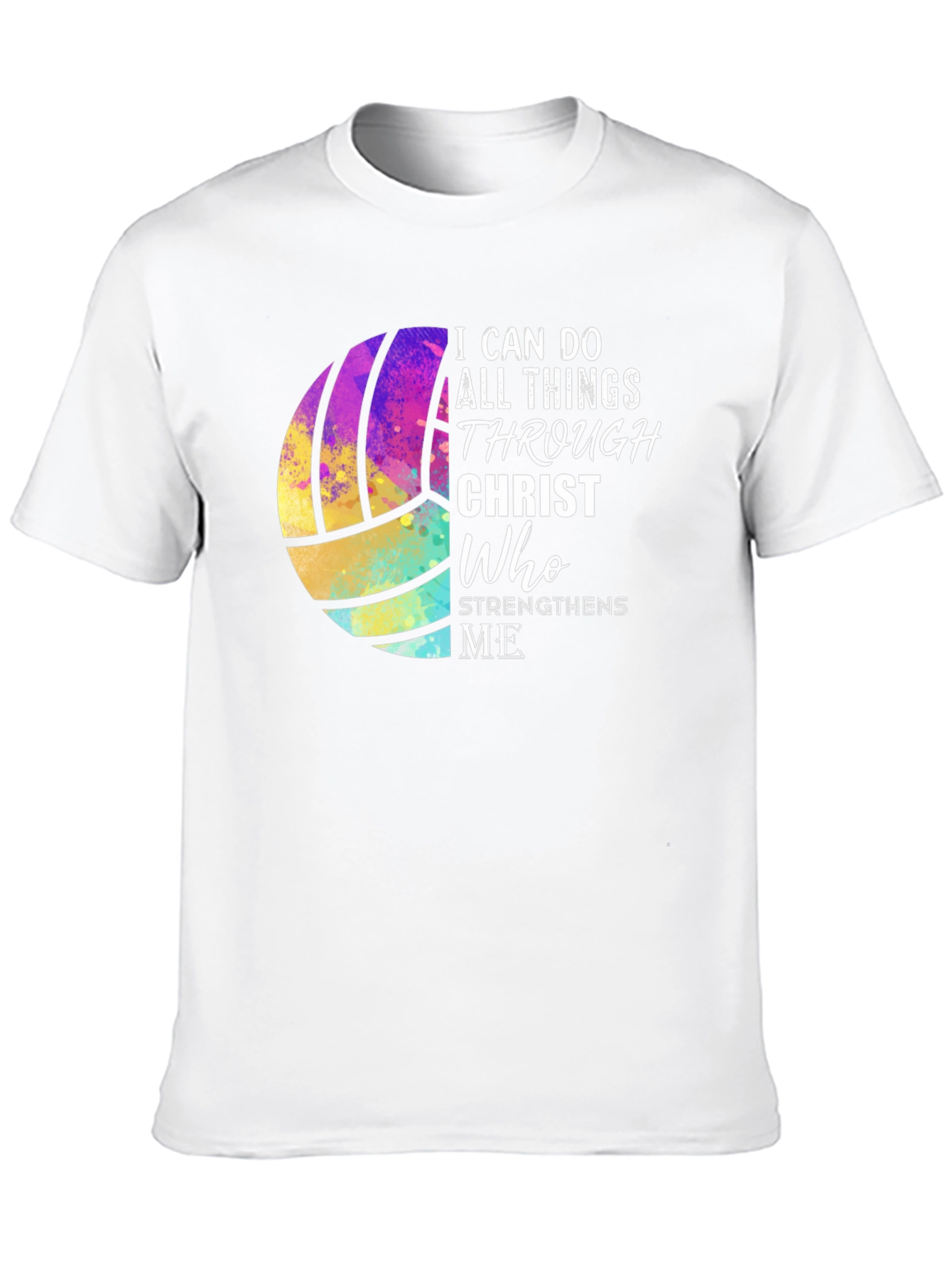 Volleyball Christian Graphic Tee