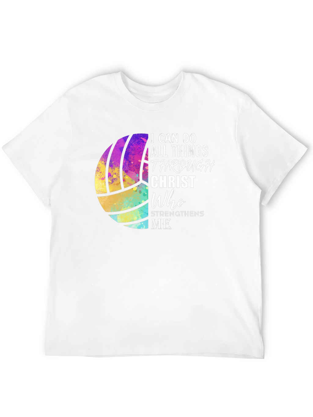 Volleyball Christian Graphic Tee